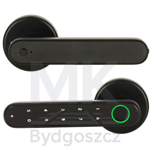 Zamek elektroniczny do drzwi klamka na kod odcisk palca bluetooth